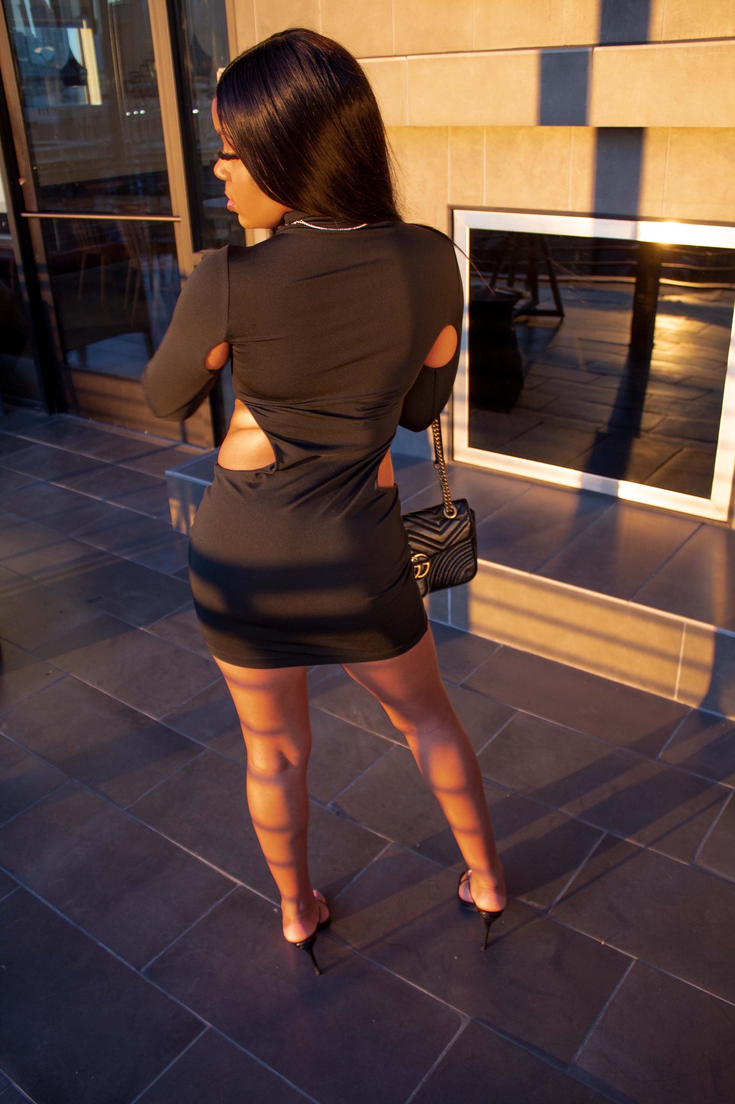 Boujee Black Sexy Dress